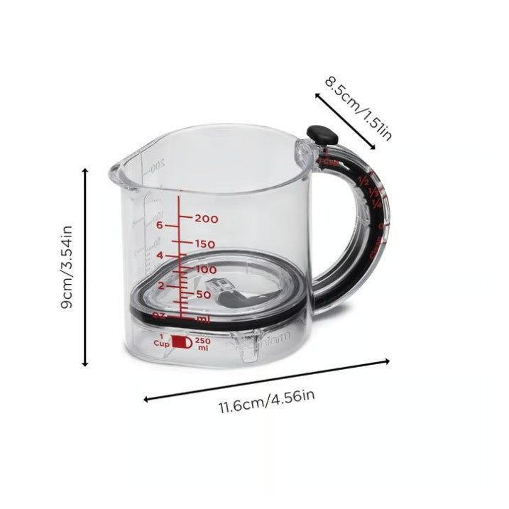 Simplify Cooking with this 4-in-1 Adjustable Measuring Cup