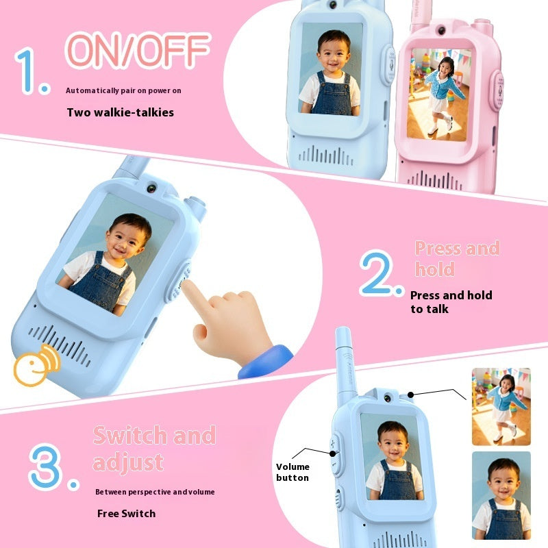 Mini Video Intercoms: Perfect Outdoor Adventure Gift for Kids