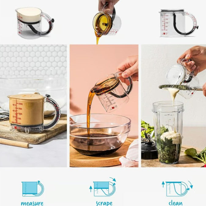 Simplify Cooking with this 4-in-1 Adjustable Measuring Cup