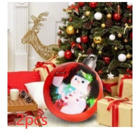 Huge 60cm PVC Ornament: Perfect Outdoor Holiday Decoration