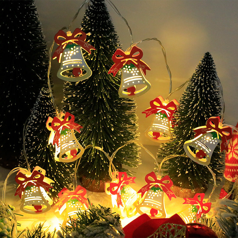 Adorable Santa & Snowman LED String Lights for Christmas