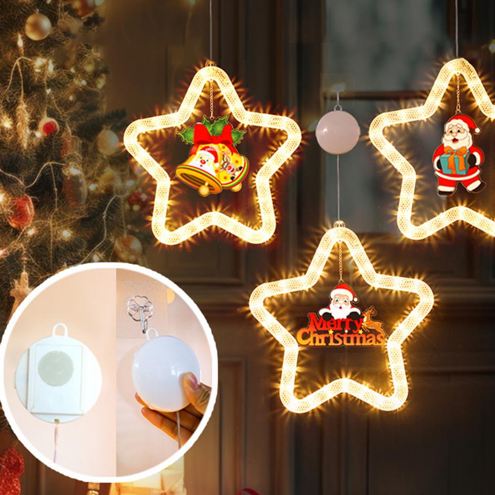 Festive LED Star Pendants to Brighten Your Holiday Home