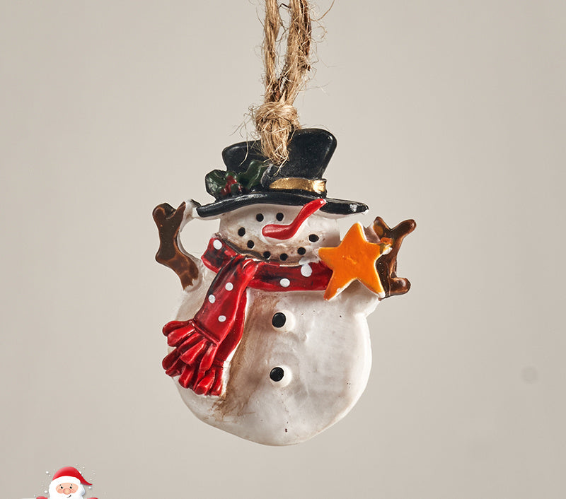 Adorable Old Man Snowman Decor for Festive Christmas Magic