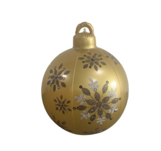 Huge 60cm PVC Ornament: Perfect Outdoor Holiday Decoration