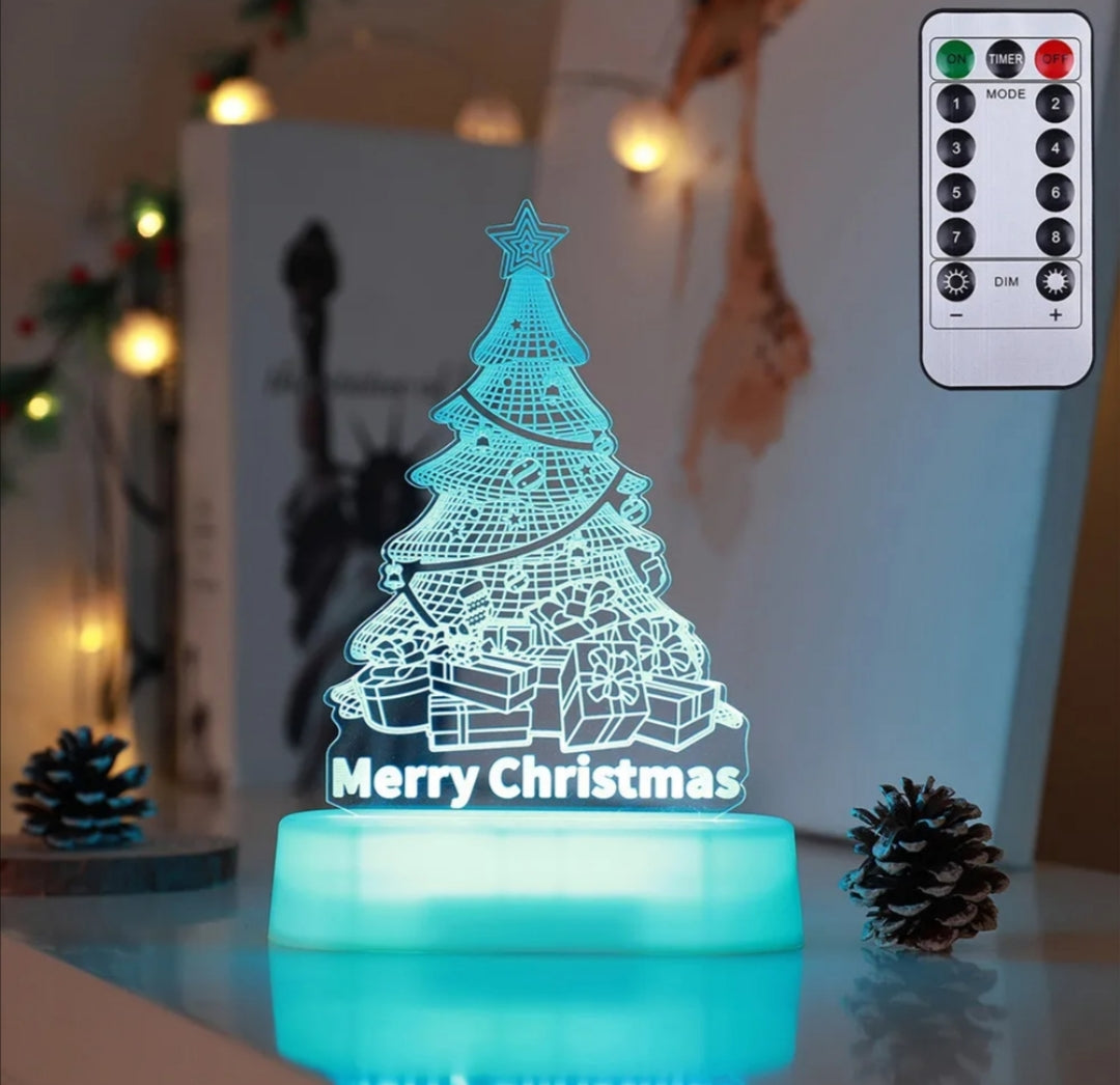 Sparkling 3D Holiday Lamp: Best Gift for Kids & Valentines